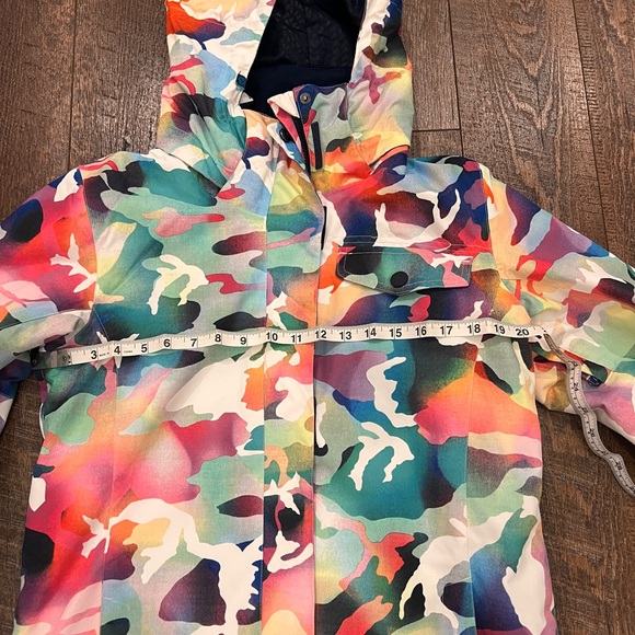Roxy Multicolor Hooded Jacket - Picture 5 of 7
